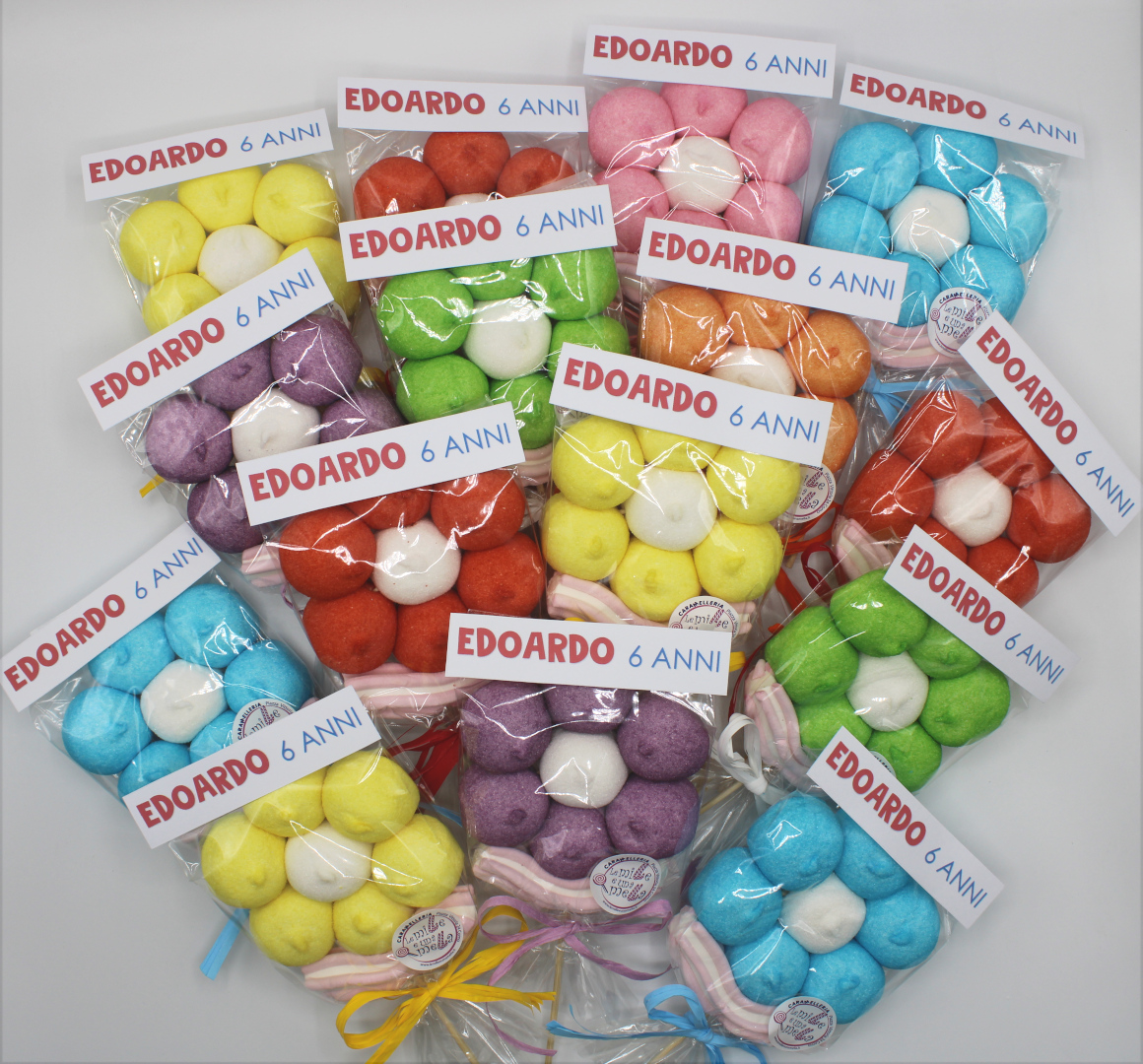 Come per Incanto on X: #regali #caramelle #dolci #compleanno #auguri da  noi simpatici sacchettini di caramelle colorati e personalizzati!   / X