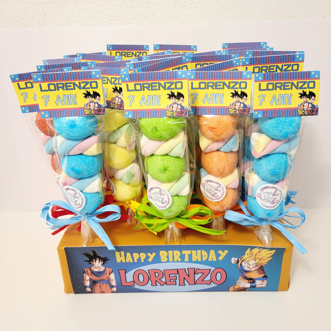 spiedini marshmallow compleanno bambini Pokemon vendita online Le Mille e una Mella